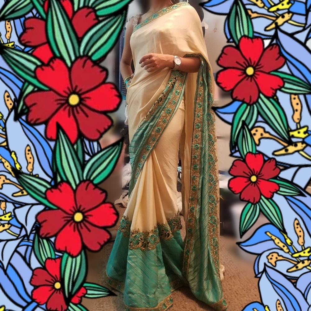 Saree plus blouse